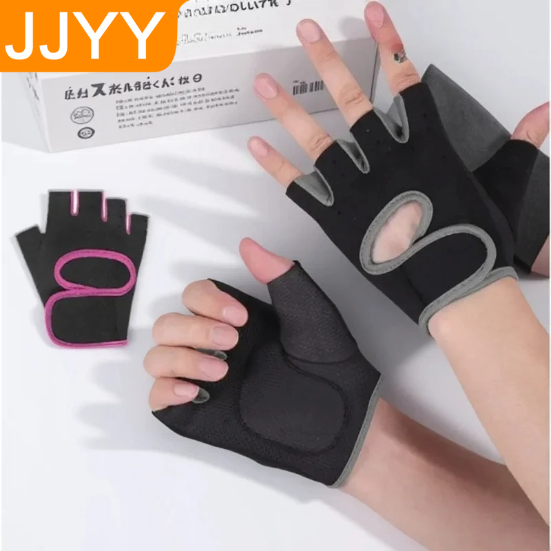Workout Glove Gym - Guanti Traspiranti Mezze Dita Antiscivolo per