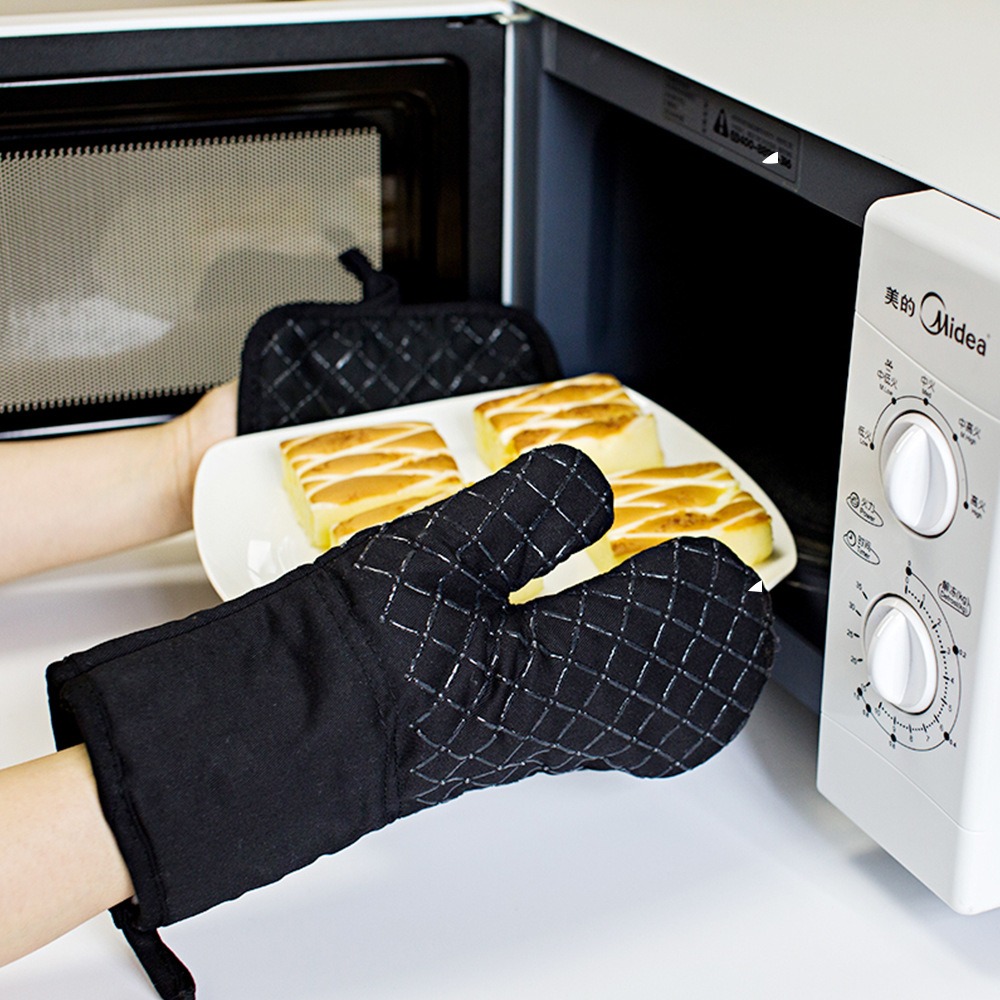 Oven Mitt Silicone - Guanti da Forno in Silicone Resistenti