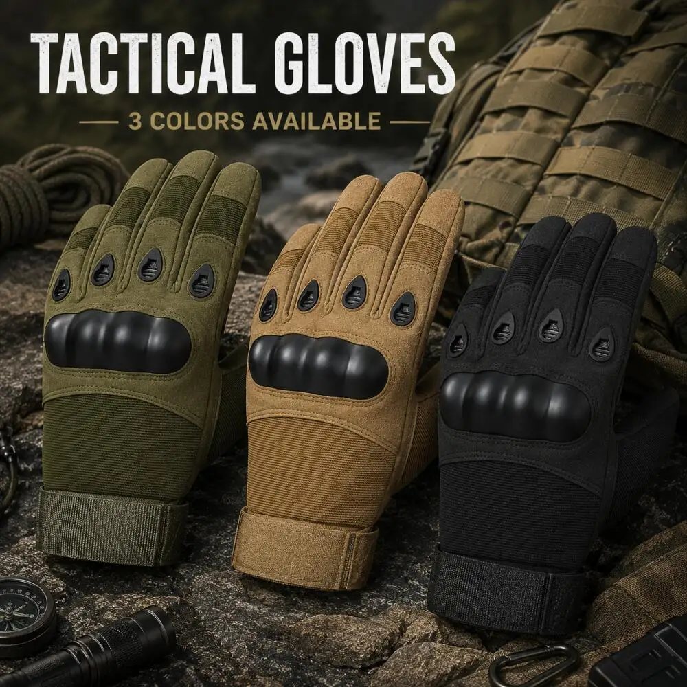 Work Glove Impact - Guanti Tattici Resistenti agli Urti, Guanti