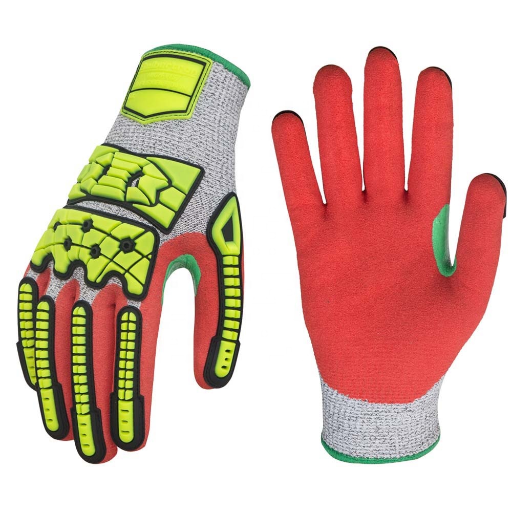 Work Glove Impact - Guanti ad alta resistenza agli urti,