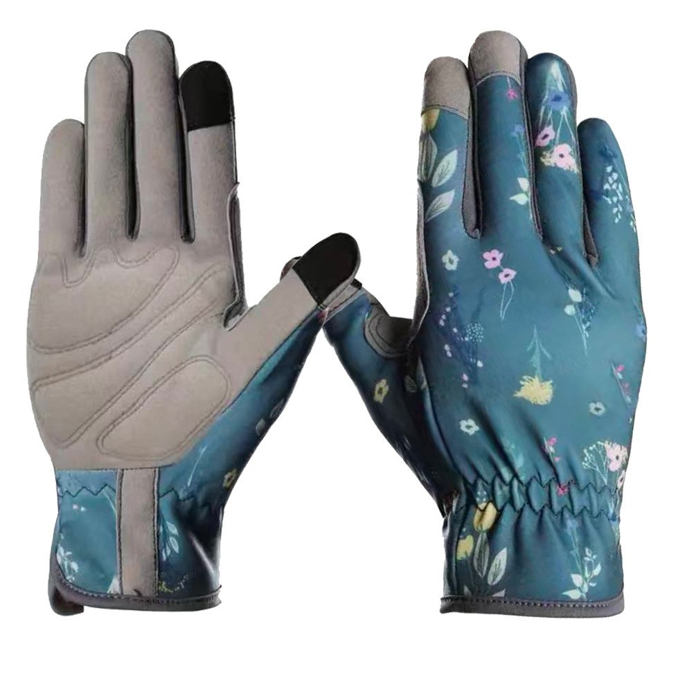 Work Glove Impact - Guanti da Giardinaggio Corti Resistenti alle