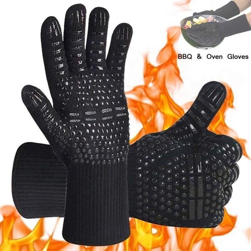 Oven Mitt Silicone - Guanti esplosivi ad alta temperatura BBQ1472