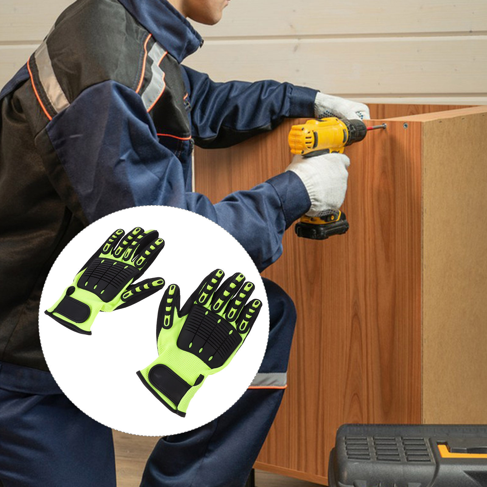 1 Paio di Guanti da Giardinagg - Work Glove Impact recensione e prezzo