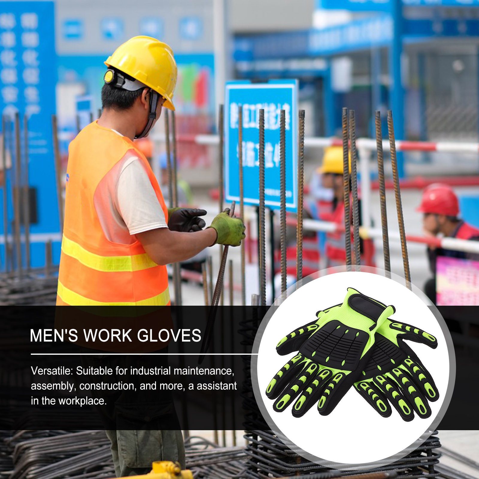 1 Paio di Guanti da Giardinagg - Work Glove Impact recensione e prezzo