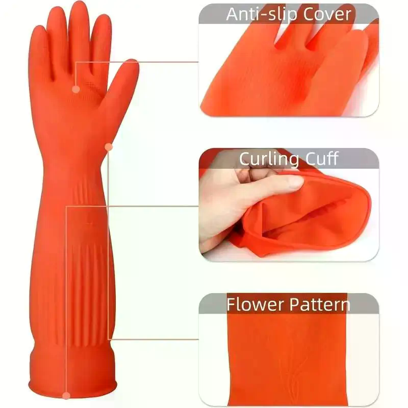 Guanti lunghi riutilizzabili i - Dish Glove Rubber recensione e prezzo