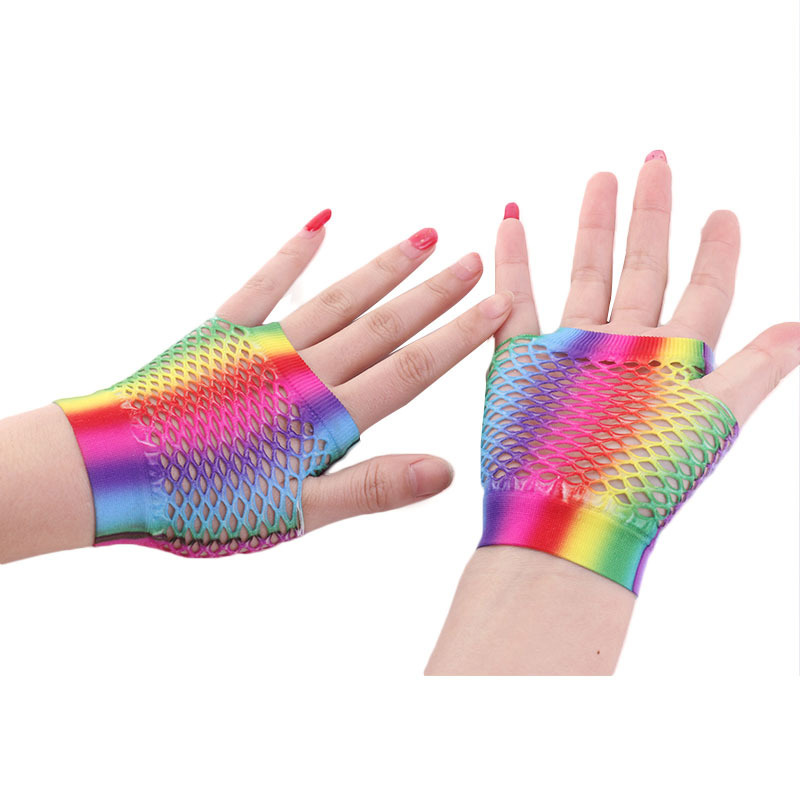 Guanti da donna sexy in rete a - Fingerless Glove Knit recensione e prezzo