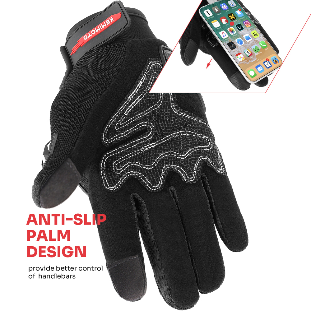 KEMITOUR Guanti da moto estivi - Cycling Glove Padded recensione e prezzo